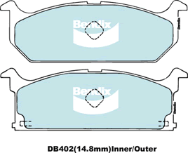 DBA Disc Brake Rotor Solid Single 218mm DBA144SL