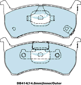 DBA Disc Brake Rotor Solid Single 269mm DBA563SL