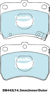 Brake Bonders Brake Shoe 228.6mm N1163