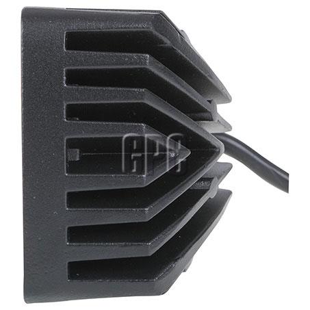 Blacktips Agricultural Rect 8 LED Work Light 40W Wide Flood Beam 152x92x70mm BLB0545V