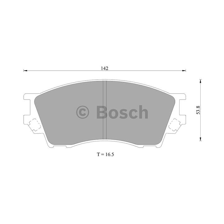 Bosch Blue Line Brake Pad Set Front DB1326BL