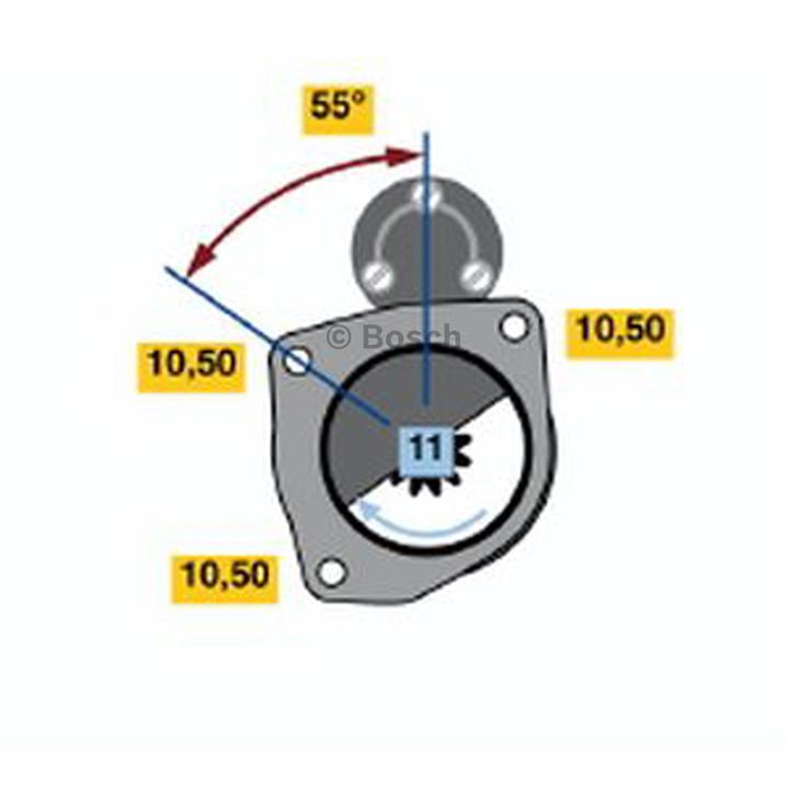 Bosch Starter Motor 0 001 230 002