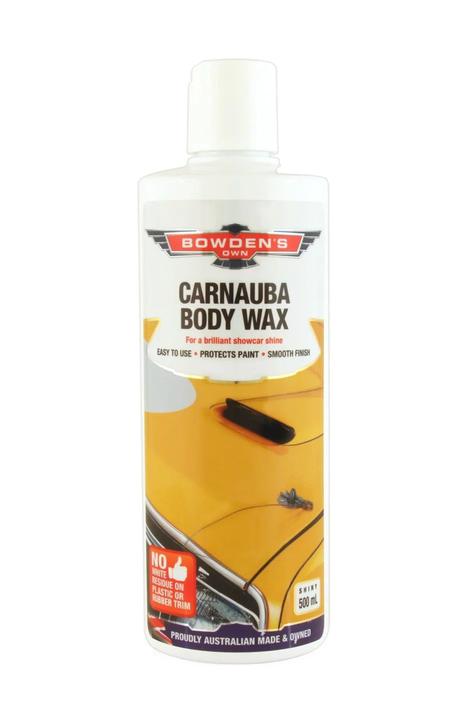 Bowden's Own Carnauba Body Wax Non-Abrasive Protection 500ml