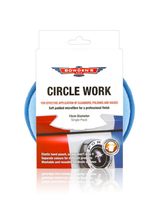 Bowden's Own Circle Work Applicator Mitt Blue