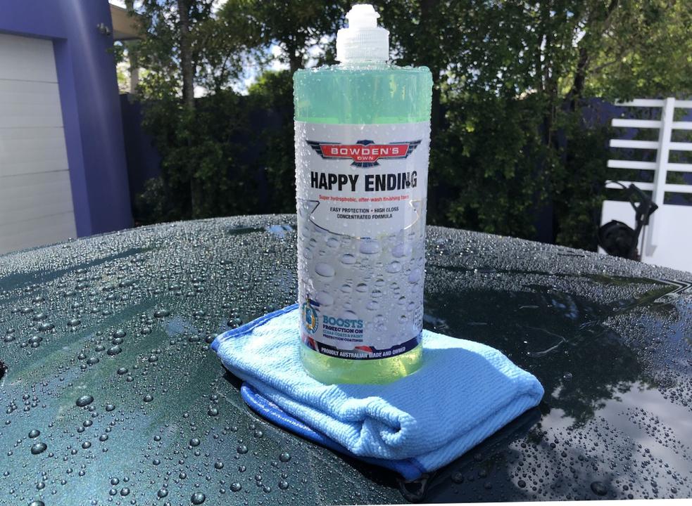 Bowden's Own Happy Ending Hydrophobic Protection & Shine 1L