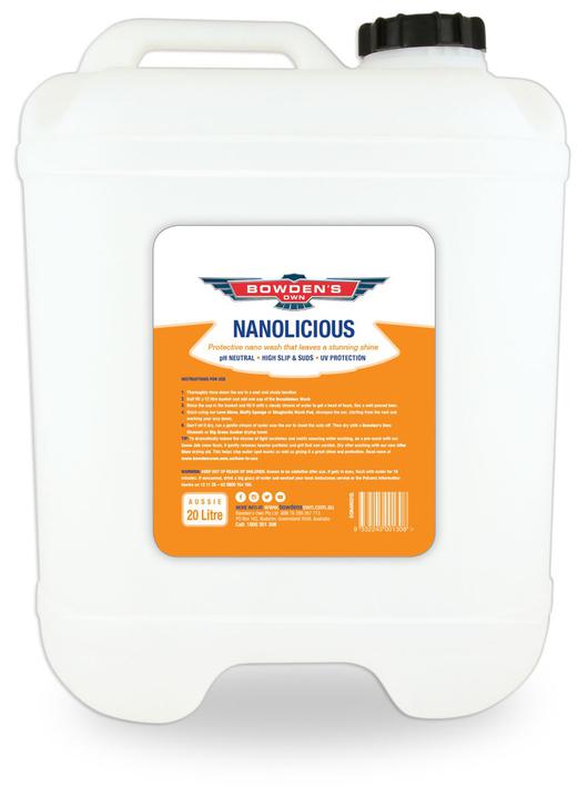 Bowden's Own Nanolicious Dream Car Wash 20L