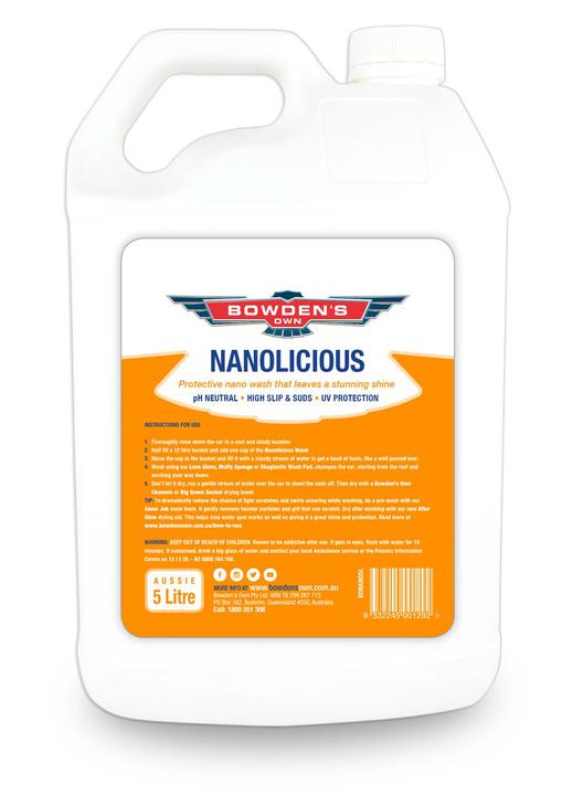 Bowden's Own Nanolicious Dream Car Wash 5L