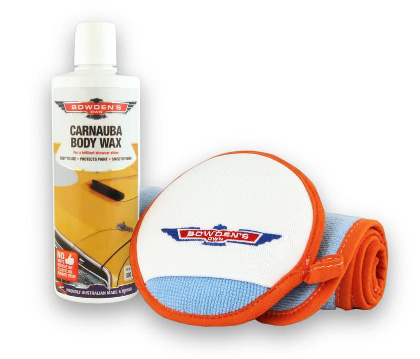 Bowden's Own Wax Pack Carnauba 3pc