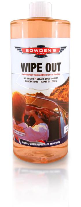 Bowden's Own Wipe Out Windscreen Washer Addtive 1L