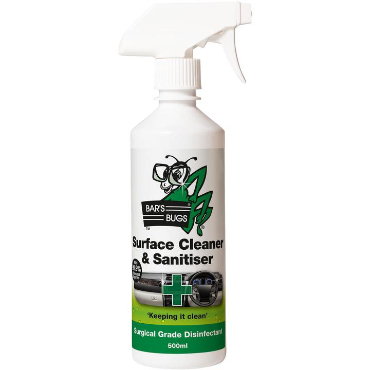 Bars Bugs One Surface Cleaner & Sanitiser 500ml BBSCS500