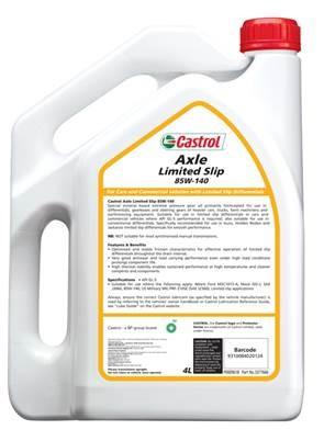 Castrol Axle Limited Slip Differential Gear Oil 85W-140 4L 3377666