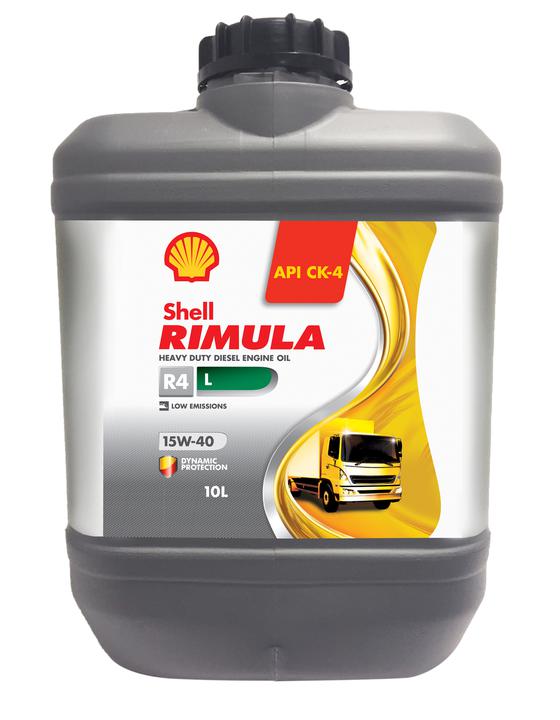 Shell Rimula R4L CK-4 15W-40 Engine Oil 10L