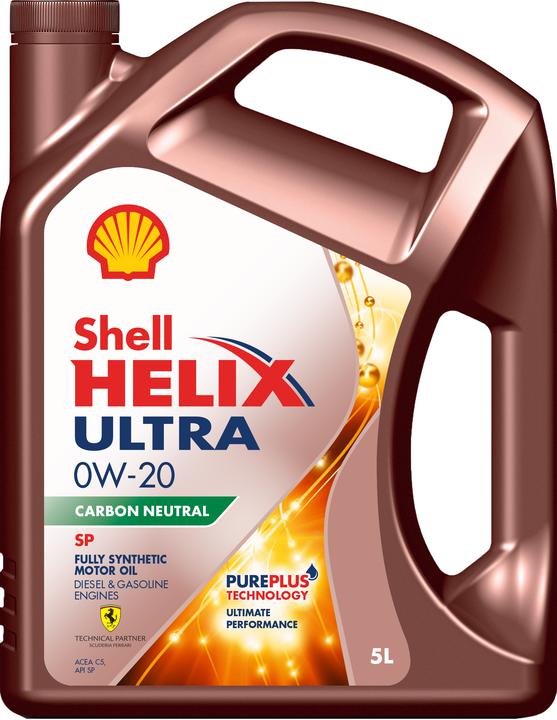 Shell Helix Ultra 0W-20 SP Engine Oil 5L