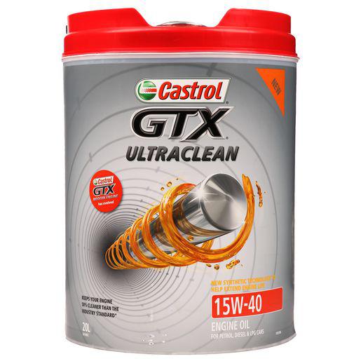 Castrol GTX Ultra Clean 15W-40 20L 3414903