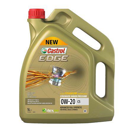 Castrol EDGE Professional C5 0W-20 Engine Oil 5L 3425633