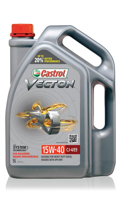 Castrol VECTON Engine Oil 15W40 CJ-4/E9 5L 3380368