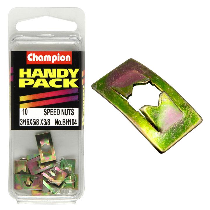 Champion Speed nut 5mm 10Pk BH104