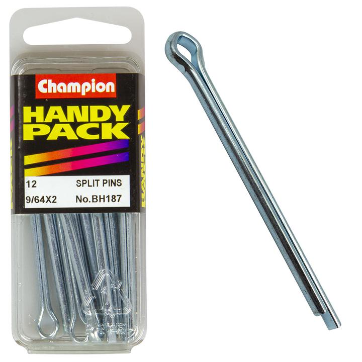 Champion Split Pin 9/64 x 2″ 12Pk BH187