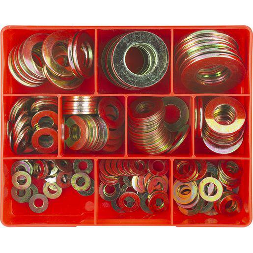 Champion HT Flat Washer Assortment Pack Imperial 10 Sizes 175Pk CA1755