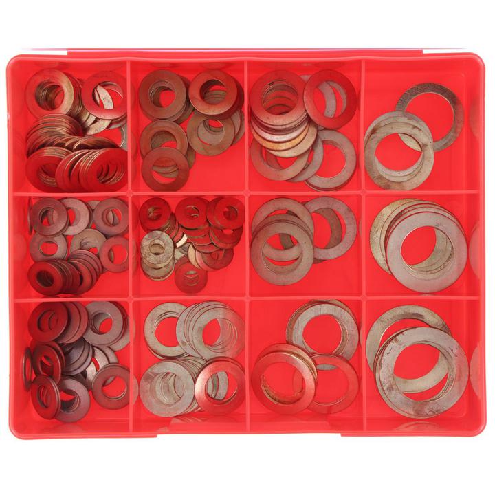 Champion Copper Washer Assortment Pack Imperial 12 Sizes 260Pk CA225
