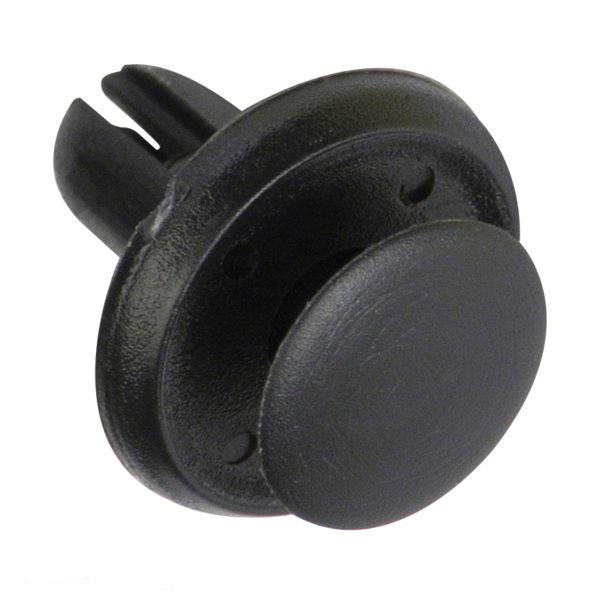 Champion Scrivet Clip Screw Type Black 18mm Len 6mm Hole 15mm Head 50Pk CBP162