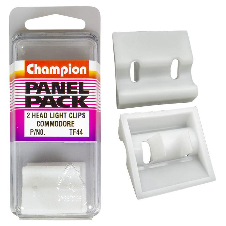 Champion Headlight Clip Commodore 2Pk TF44