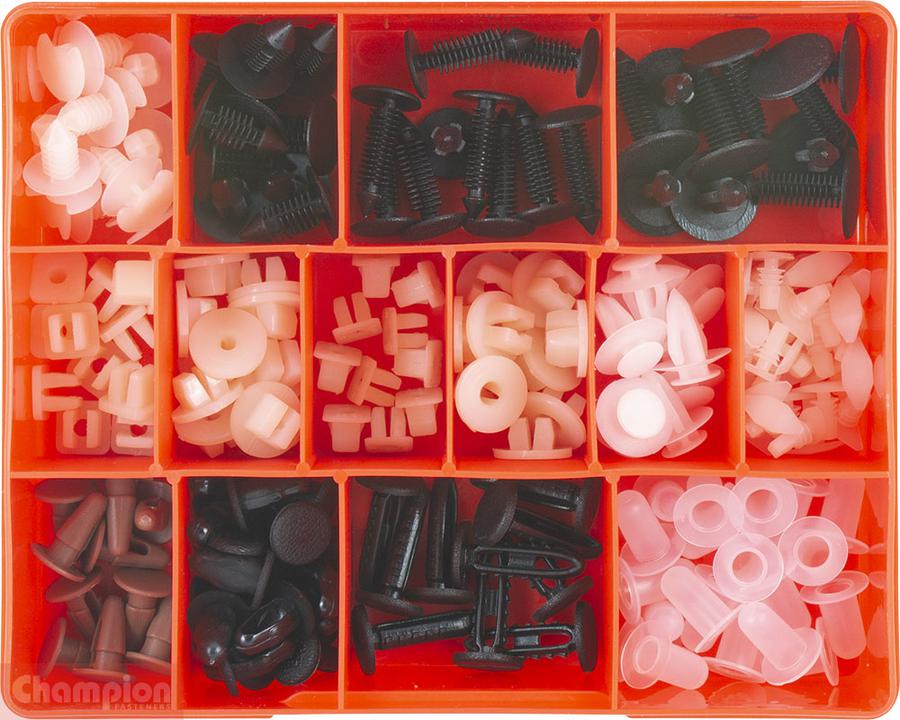 Champion Fasteners 14 Sizes Plastic Trim Clip CA1735