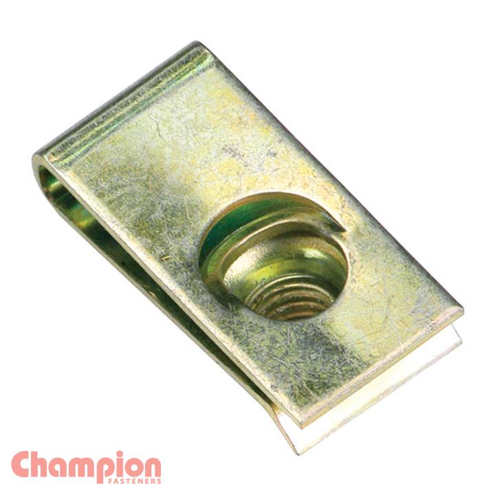 Champion Fasteners Short Captive M6 x 1mm Nut CBP74