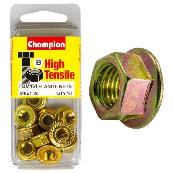 Champion Fasteners M8 x 1.25mm Nuts FBM161