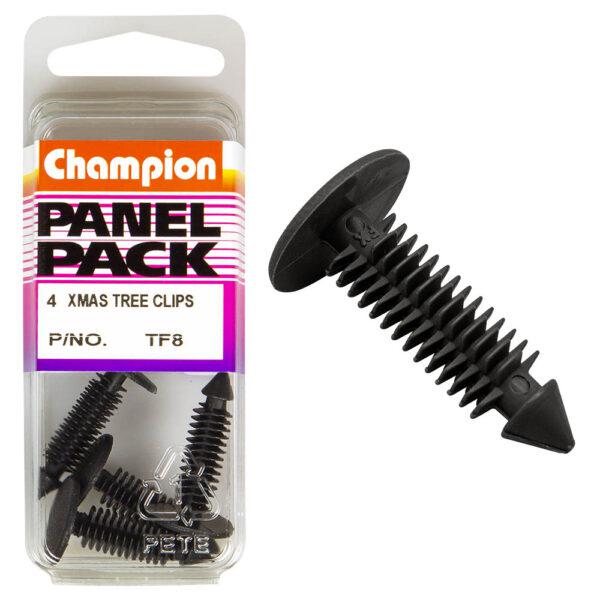 Champion Fasteners Xmas Tree Clips TF8