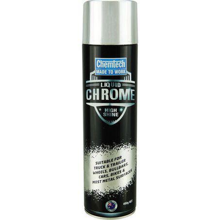 Chemtech Liquid Chrome Aerosol Spray 400g