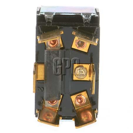 Cole Hersee Head Light Toggle Switch DPDT On/Off/On Blade Terminals (Pack of 1) 55064BL