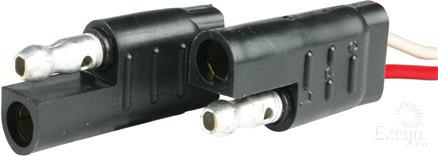 Cole Hersee In-Line Connector 2-Pole 1 Kit (Pack of 1) ACX2753BL