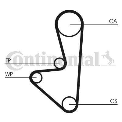 Contitech Timing Belt CT1067