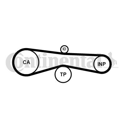 Contitech Timing Belt CT1131