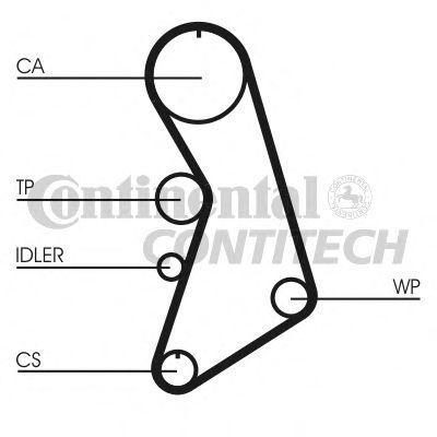 Contitech Timing Belt CT909