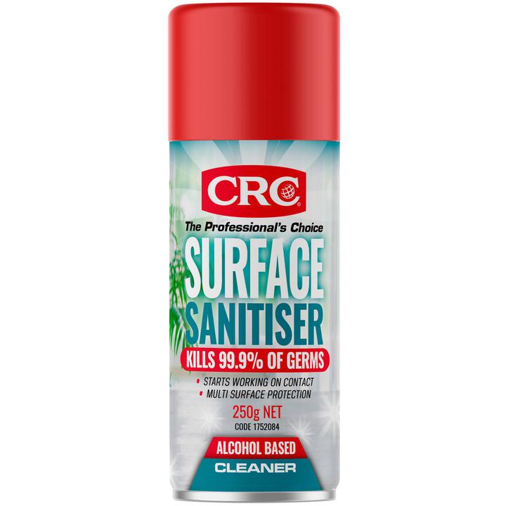 CRC Surface Sanitiser Aerosol Spray 250g