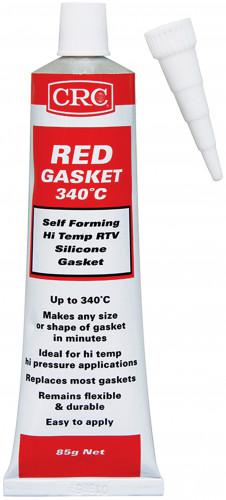 CRC RTV Red Gasket Silicone Sealant 85g