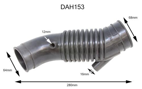 Dayco Air Intake Hose DAH153