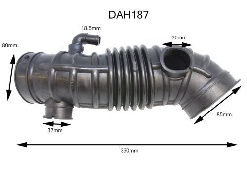 Dayco Air Intake Hose DAH187