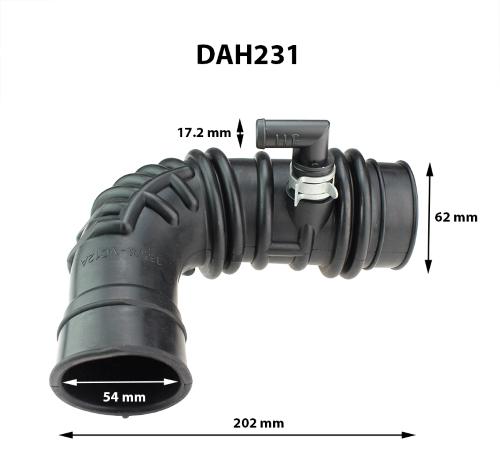 Dayco Air Intake Hose DAH231
