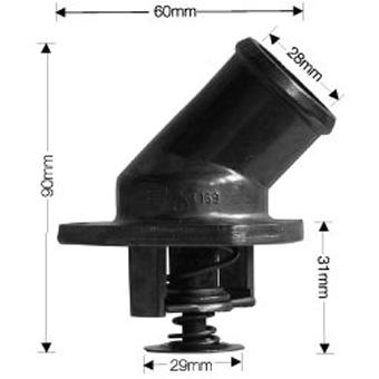 Dayco Thermostat Housing DT88D