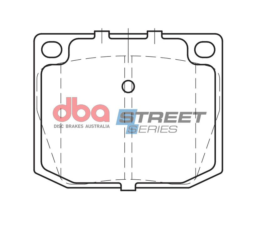 DBA Street Series Brake Pad Set Front DB525SS