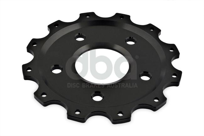 DBA T3 5000 Aluminium Hat Black Brake Rotor Front DBA5067.2BLK