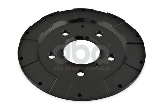 DBA T3 5000 Aluminium Hat Black Brake Rotor Front DBA52320.2BLK