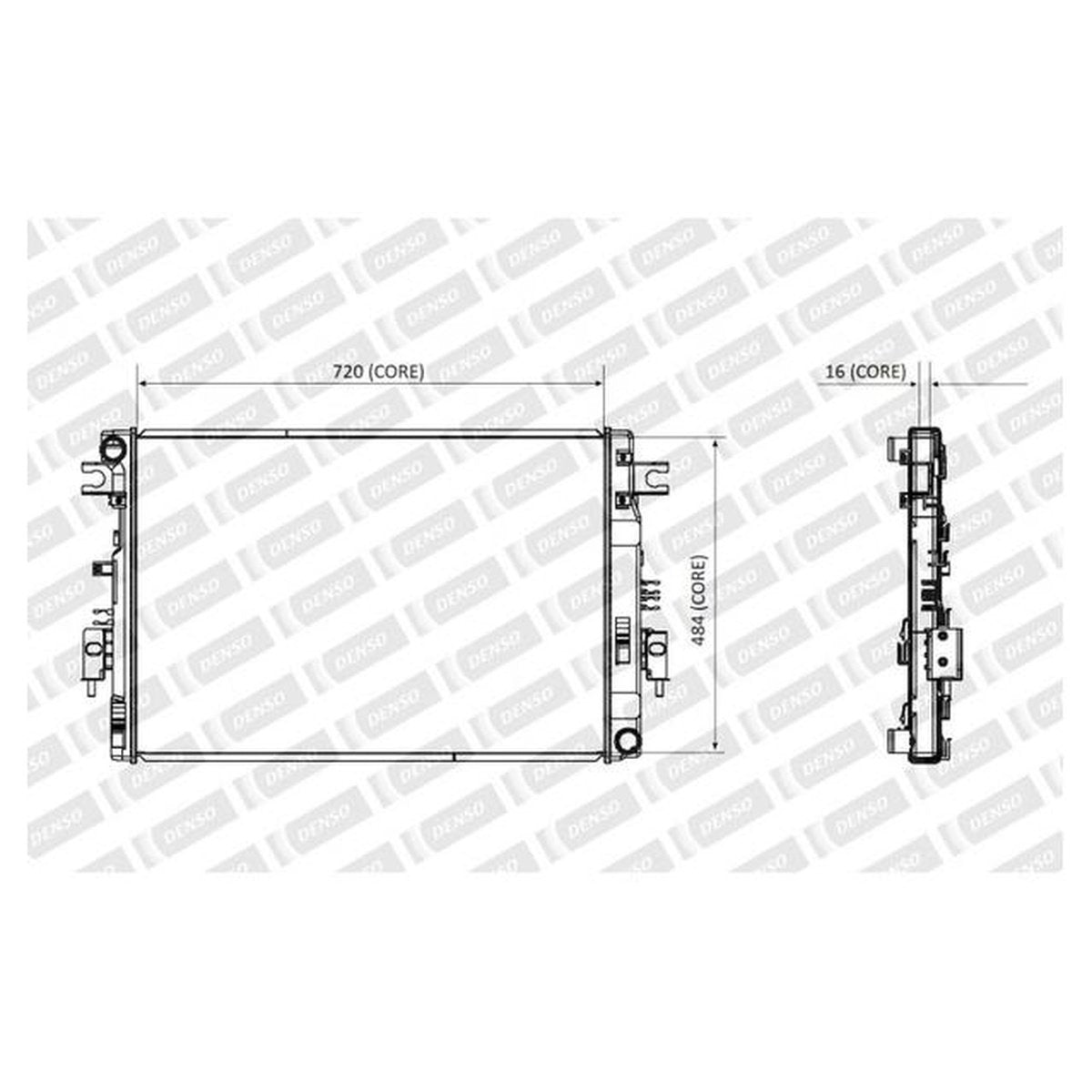 DENSO Radiator A221-A400