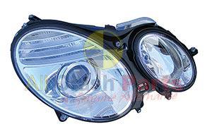 APG All Crash Head Lamp Drivers Side Certified Suits Mercedes-Benz E Class W211 2006 to 2009 BAM-21032RHQ