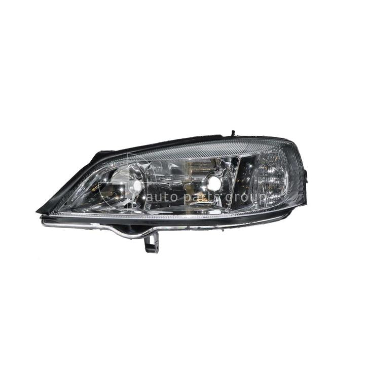 APG All Crash Halogen Manual Adjust Head Lamp Passenger Side Certified Suits Holden Astra TS 1998 to 2006 GLG-21030LHQ