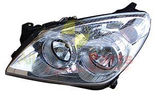 APG All Crash Chrome Head Lamp Passenger Side Certified Suits Holden Astra AH 11/2006 to 8/2009 GLJ-21032LHQ