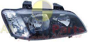 APG All Crash Black Head Lamp Drivers Side Certified suits Holden Commodore VE 8/2006 to 9/2010 GVE-21030RHQ
